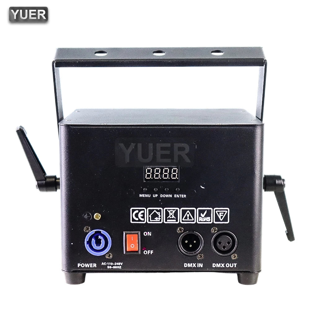 YUER Bluetooth App 3W 5W 6W RGB Animation Laser Light Scanner Projector Stage Light DJ Disco Bar Club Party Wedding Christmas
