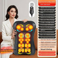 Shiatsu Neck Massage Pillow Electric Cushion Back Massager Deep with Heat Tissue Kneading for Shoulder Relax Muscles