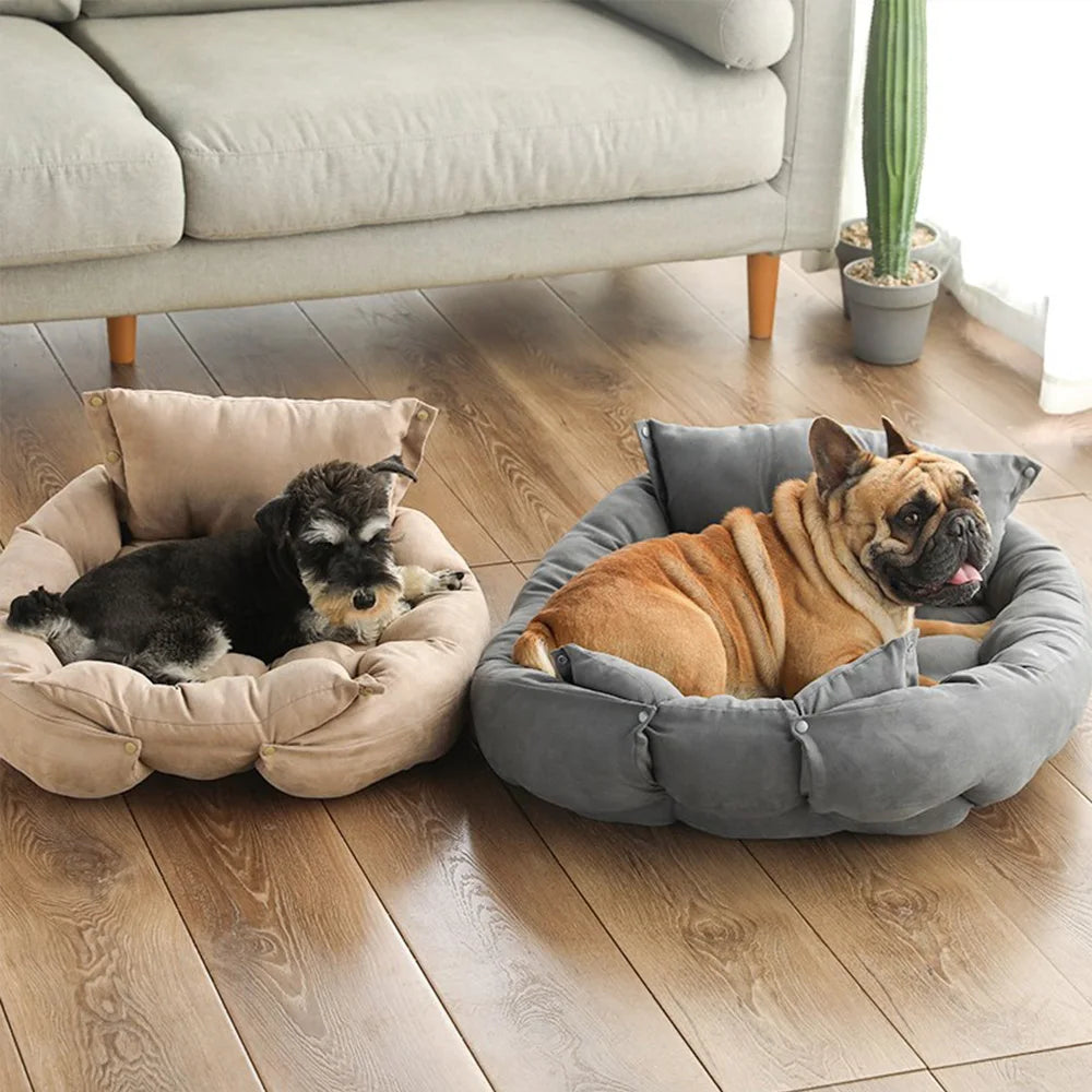 Divano Letto per Cani Caldo, Cuccia Invernale per Animali Domestici, Tappetino per Cani e Gatti, Casa per Dormire, Materasso per Cuccioli, Cuscino per Animali di Piccola e Grande Taglia
