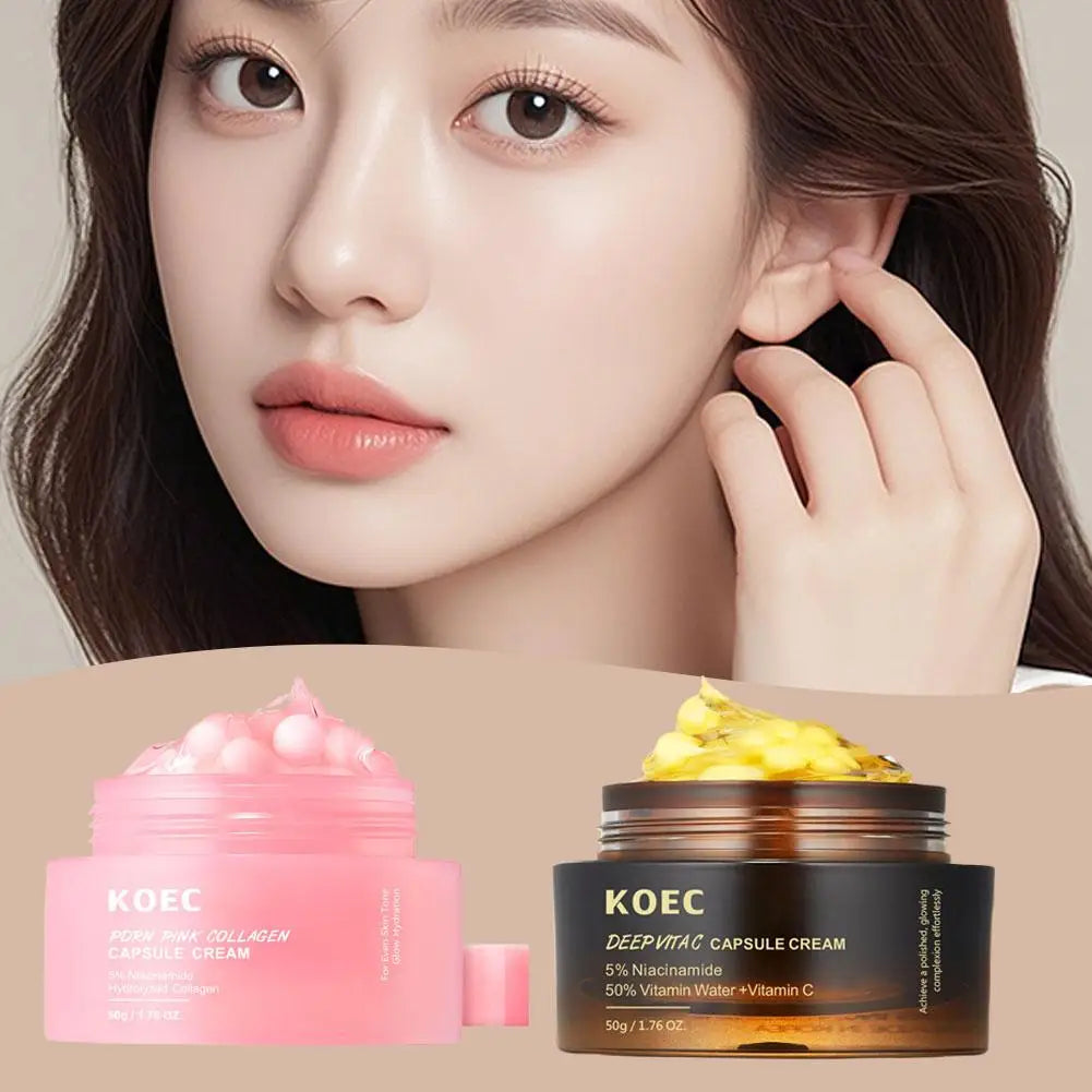 Collagen Jelly Cream Niacinamide Hydrolyzed Whitening Brightening Moisturizer Collagen Korean Skincare Products