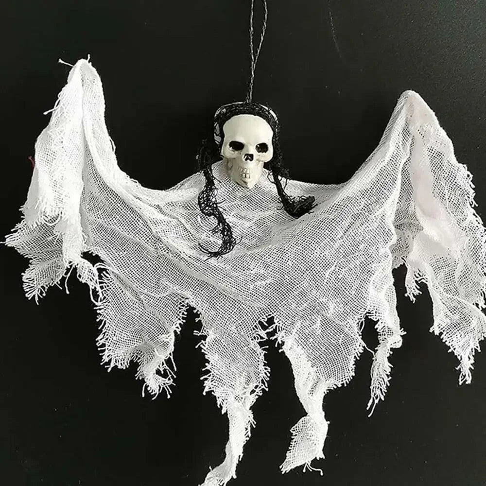 Halloween Decorations Ghosts Zombies Haunted House Bar KTV Horror Atmosphere Charm Hanging Cloaks Mini Ghosts Home Door Decor