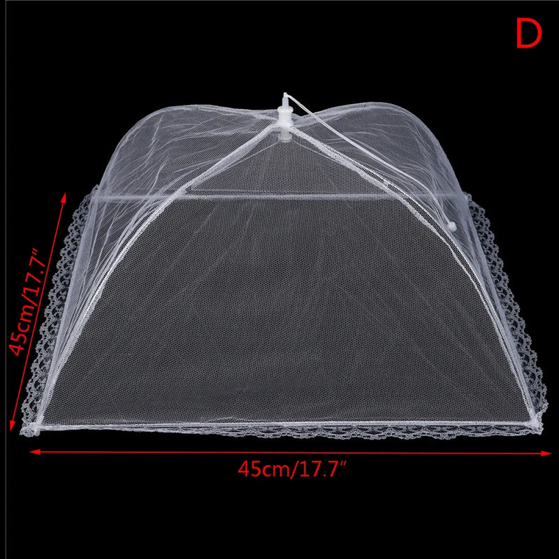 Mesh Foldable Anti Fly Mosquito Tent Dome Net Umbrella Picnic Protect Dish Cover