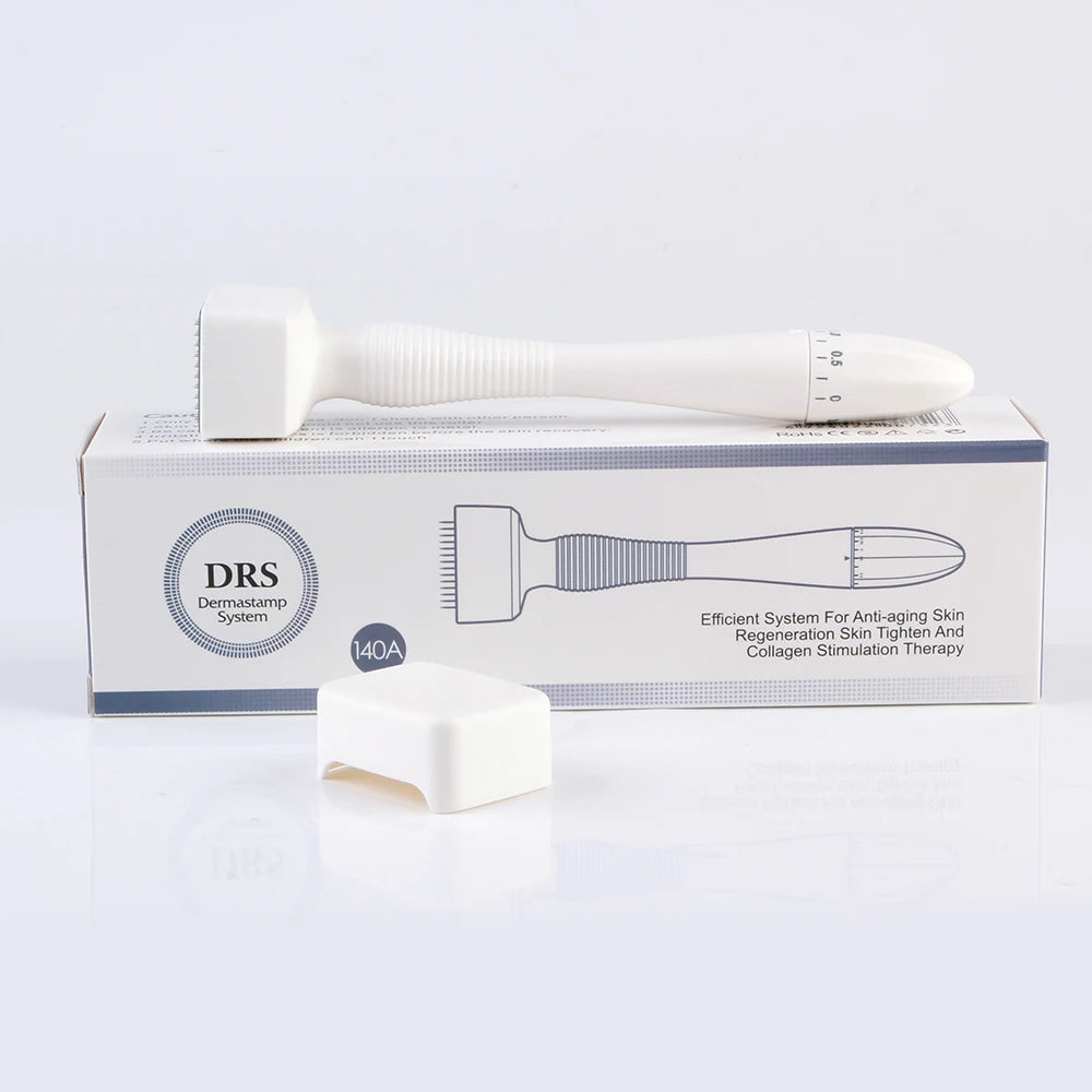 0.2mm Derma Stamp Roller DRS140 Adjust Needle Microneedling Massage Derma Rolling Stretch Mark Removal Hair Loss&Cellulite Treat