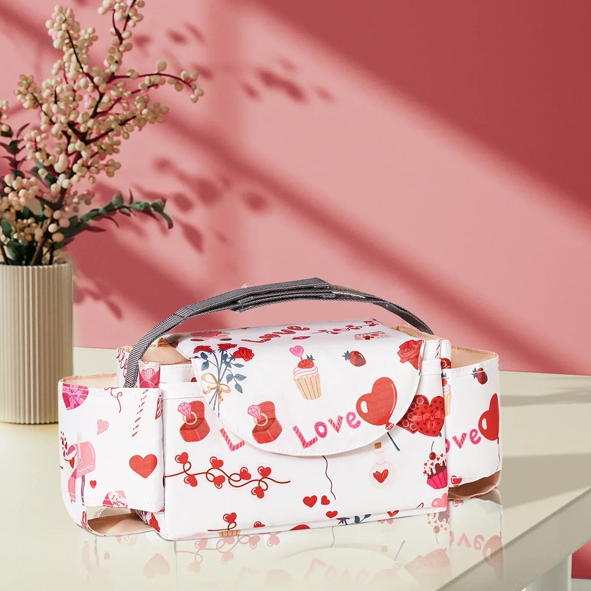 Waterproof Mommy Diaper Bag Baby Nappy Stroller Bag Stroller Accessories Large Capacity Outdoor Travel Nappy Easy To Clean