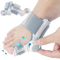 Rotatable Silicone Big Toe Separator Cushion, Left & Right Foot Toe Buffer Pad Daily Foot Care Supplies