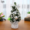 1pc 20cm Merry Christmas Tree Office Home Bedroom Doll Gift Xmas Tree Desk Decoration New Year Gift Christmas Party Decoration