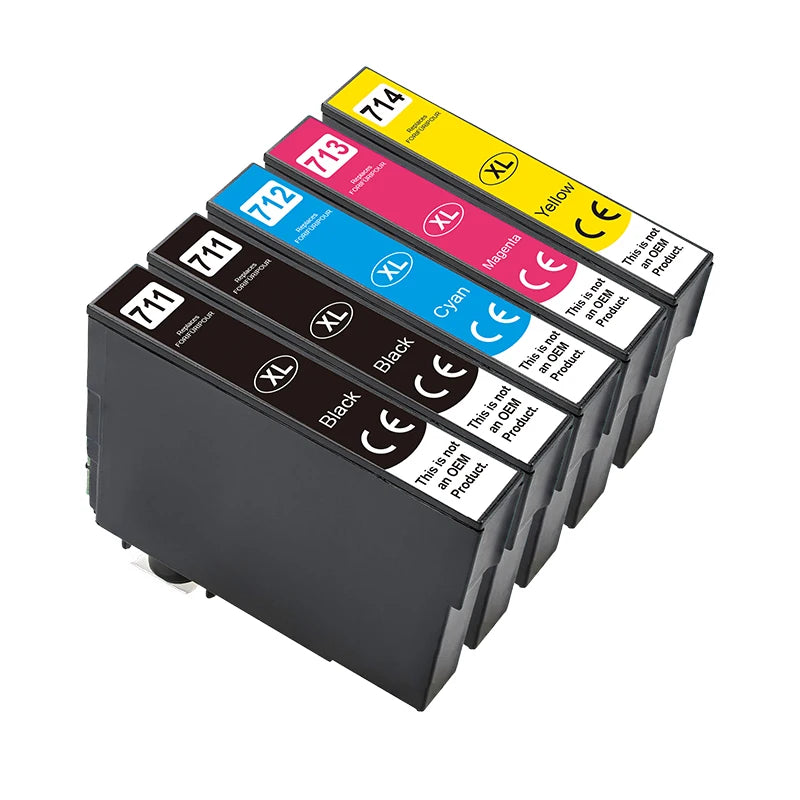 T0711 T0714 XL Ink Cartridge Compatible For Epson Stylus SX110 SX215 SX218 SX400 SX405 SX410 SX415 SX510W SX515W DX7400 Printer