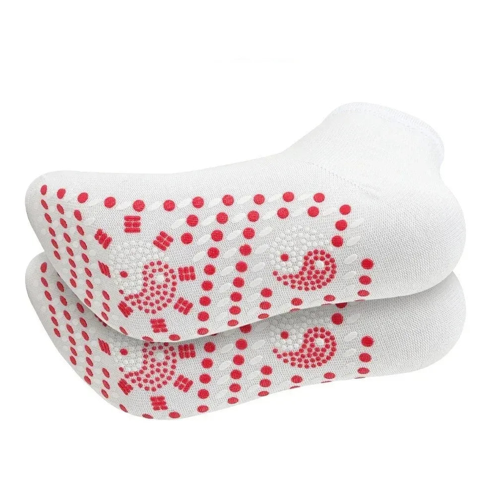 1/3/5pairs Tourmaline Self-Heating Socks Winter Warm Thermal Health Care Socks Slimming Health Short Sock Magnetic Therapy Sock