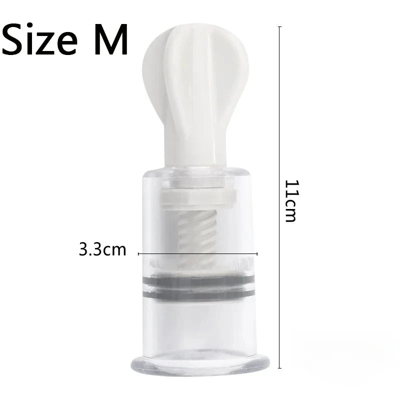 Vacuum Suction Cupping Cup Nipple Enhancer Massage Vacuum Cans Plastic Enlarger Suction Enlarger Body Breast Massager Cups