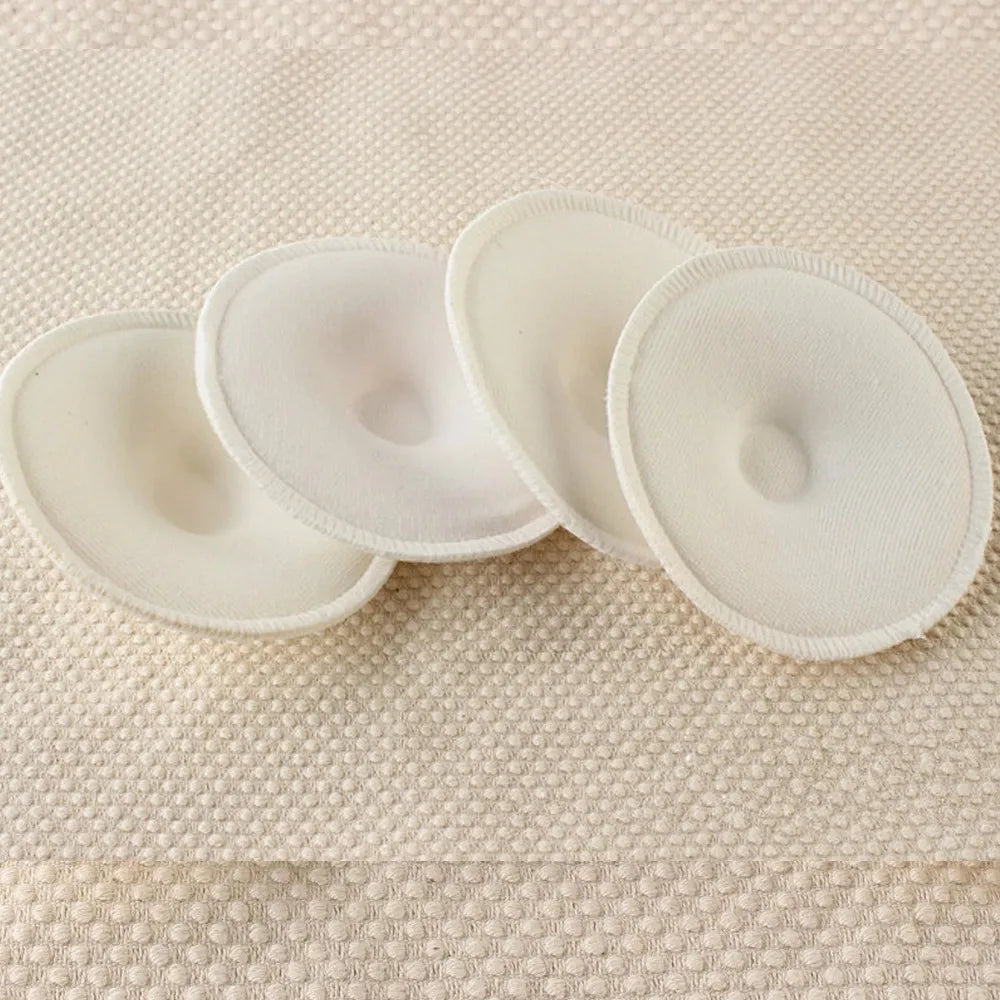 4/8Pcs New Bamboo Breast Pad Nursing Pads For Mum Washable Waterproof Feeding Pad Bamboo Reusable