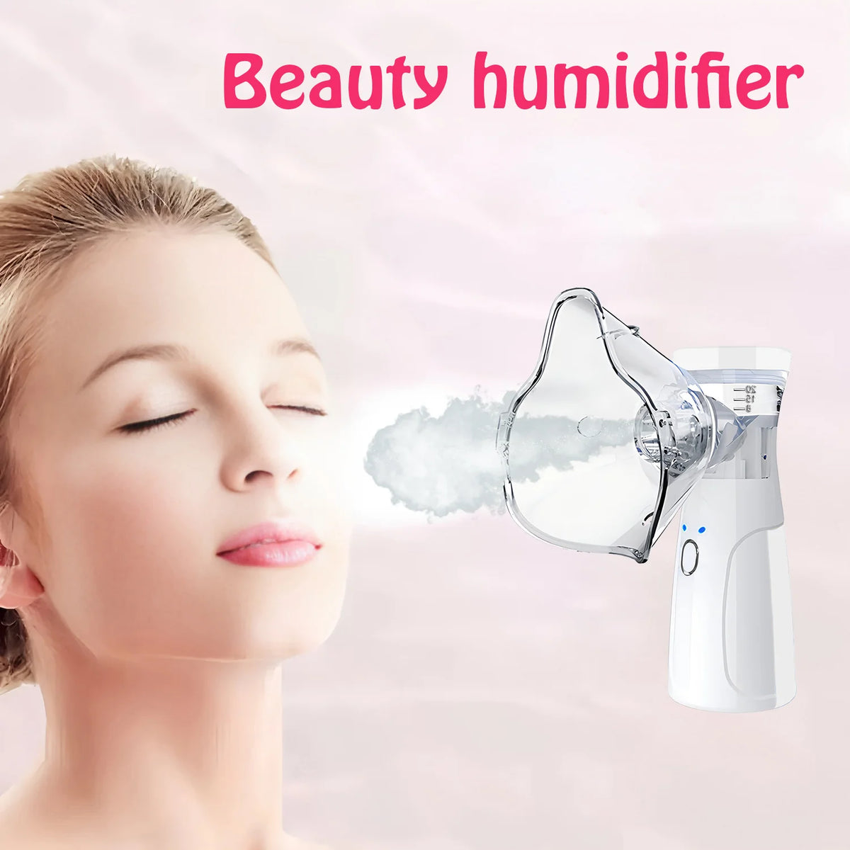 Spray-head Nano Mist Sprayer Mini Handheld Hydrating Humidifier Skin Care Portable Facial Steamer Nebulizer