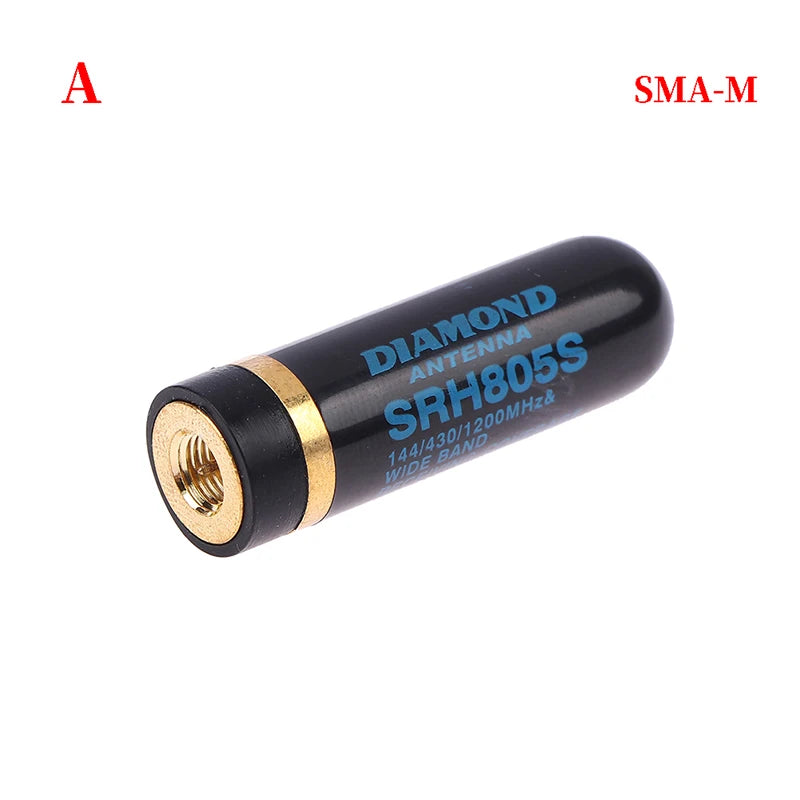 SMA-M/SMA-F Dual Band Antenna UHF+VHF SRH805S Walkie Talkie For Baofeng