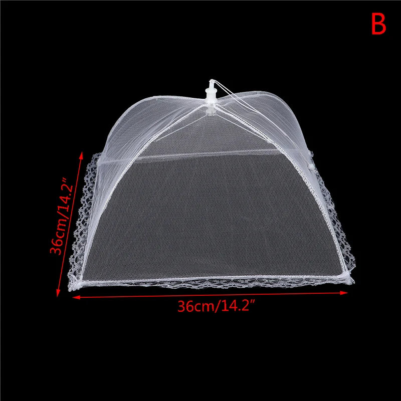 Mesh Foldable Anti Fly Mosquito Tent Dome Net Umbrella Picnic Protect Dish Cover