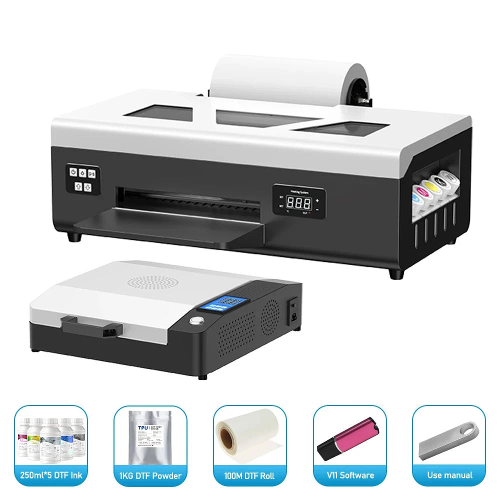 A4 DTF Printer For Epson L805 DTF Printer Direct Printing Transfer For Clothing Fabric T-shirt Jean Bag Printing Machine A4 DTF