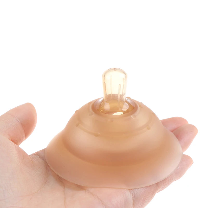 1PC Silicone Nipple Protectors Feeding Mothers Nipple Shields Protection Cover Breastfeeding Mother Milk Silicone Nipple