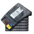 2026 Top Brand Washed Jeans Trousers Four Season Men's High Quality Jeans Business Casual High Waist Denim Pants