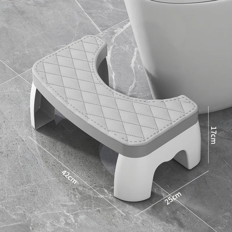 Anti‑Slip Toilet Stool Household Bathroom Foot Stool Portable Kids Potty Training Step Stool Office Footrest Stool