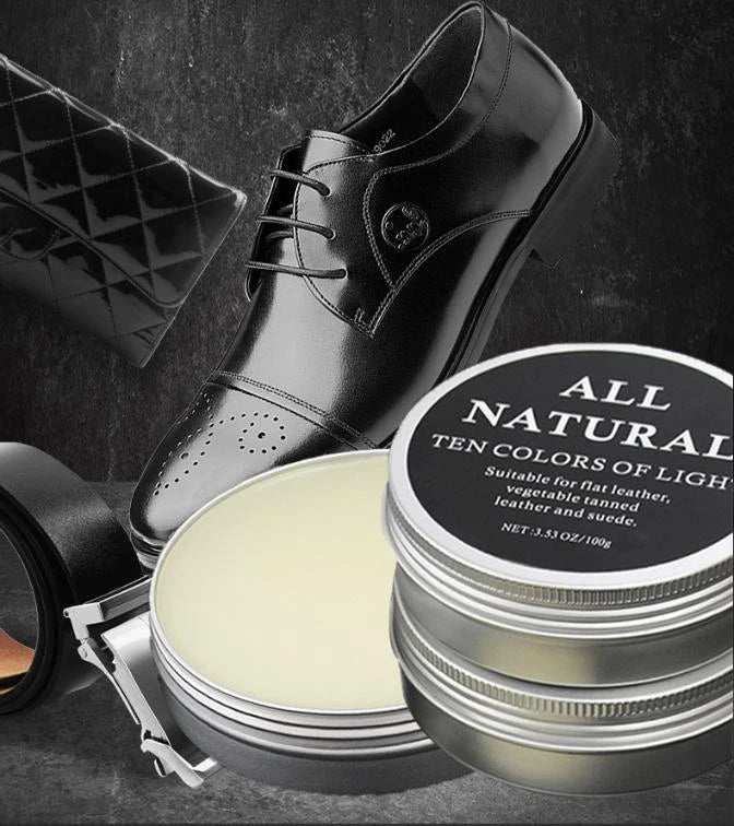 30g/50g/100g Mink Oil Cream For Leather Shoes Bags Sofa Car Seats Cream Maintenance Cream Restore craft Accessories Leather Care
