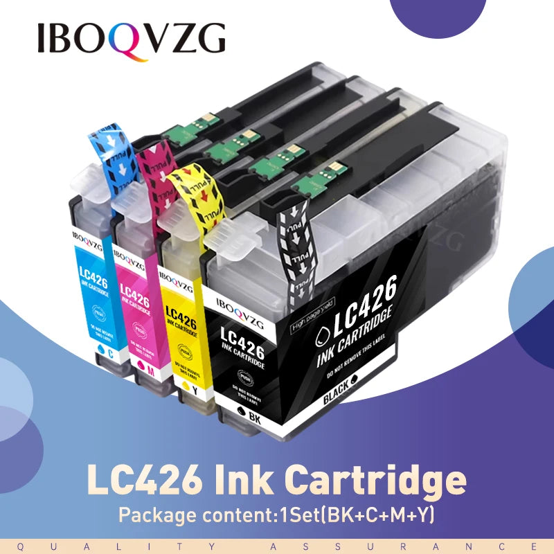 LC426XL Ink Cartridges Compatible for Brother LC426 LC426XL Ink Cartridge MFC-J4335DW MFC-J4340DW J4535DW Printer ink