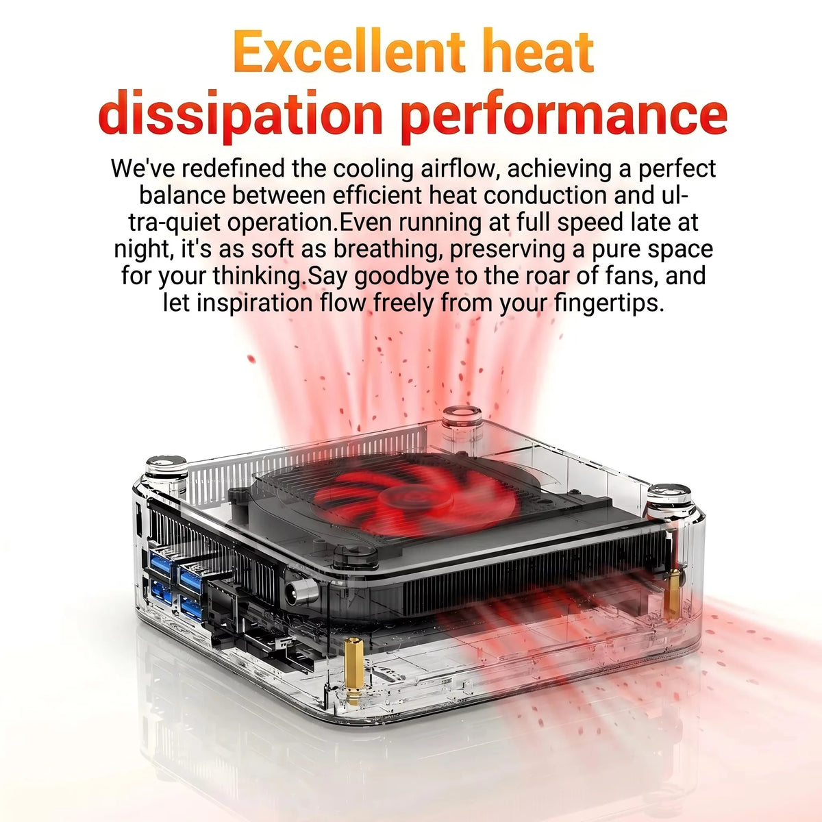 FIREBAT Mini PC R3 AMD Ryzen 3 4300U LPDDR4 8GB 16GB RAM 256GB 512GB SSD Windows11 Pro Wifi6 BT5.2 Support 4K 60Hz Desktop Computer