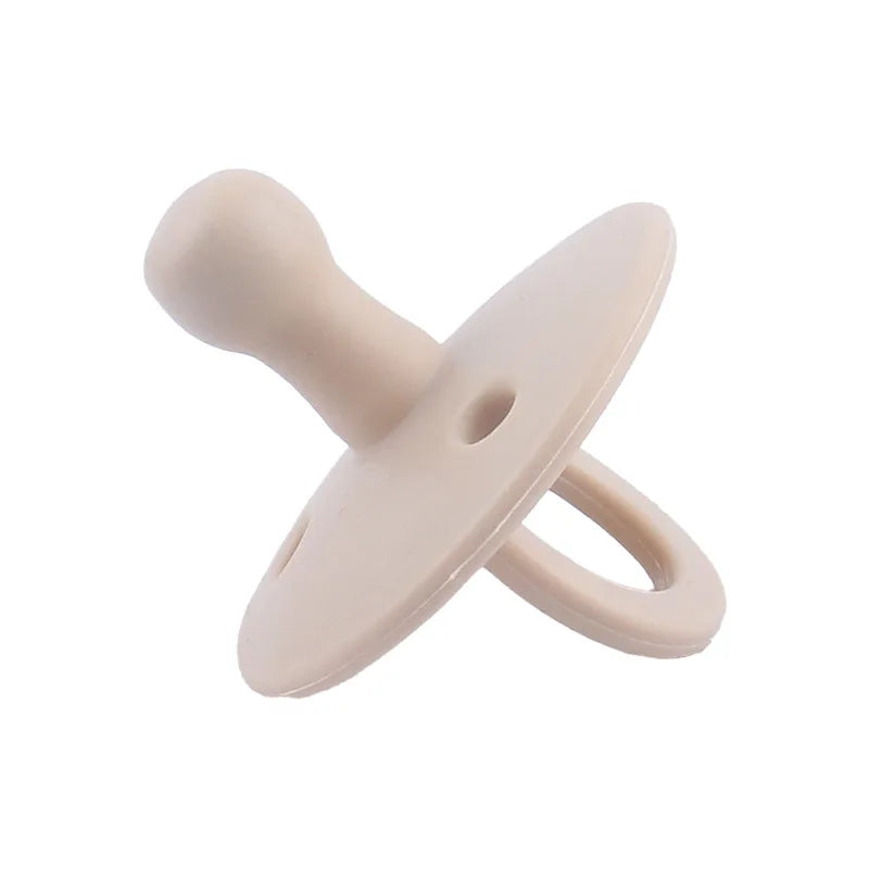 Baby Silicone Pacifier Soft BPA Free Soother Infant Dummy Nipple Newborn Baby Teether Toy Teething Nursing Pacifier Chain Pendan