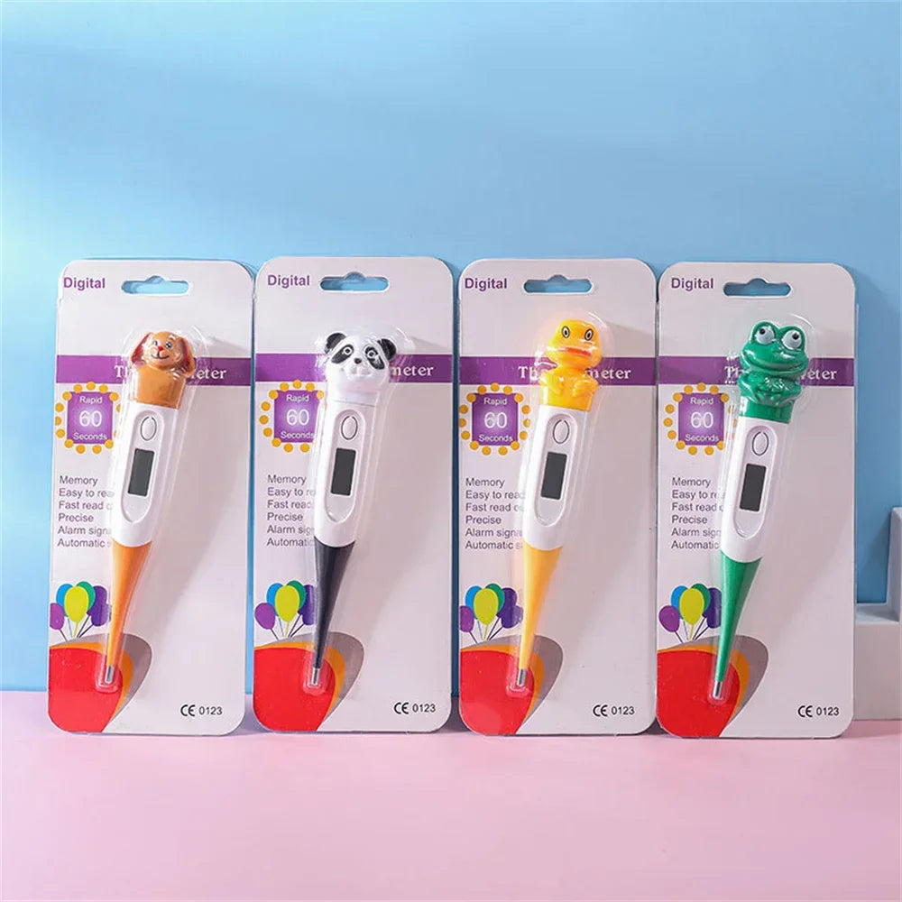 Cartoon Electronic Soft-head Thermometer Household Human Armpit Digital Thermometer Children Digital Fast Effective Thermometer
