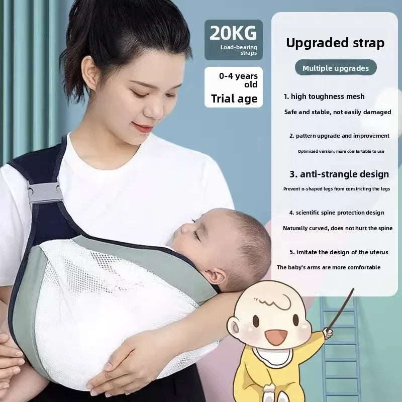 1PC Four-Season Universal Breathable Adjustable Baby Carrier, Baby Walker, Children's Backpack-Style Carrier