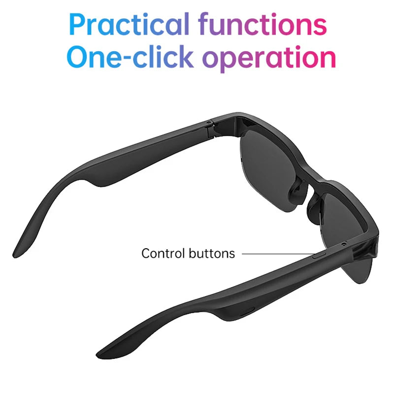 Lenovo Smart Glasses 2026 New AI Translation Bluetooth Conversation Recording Listening to Music Smart Sunglasses for Men and Women