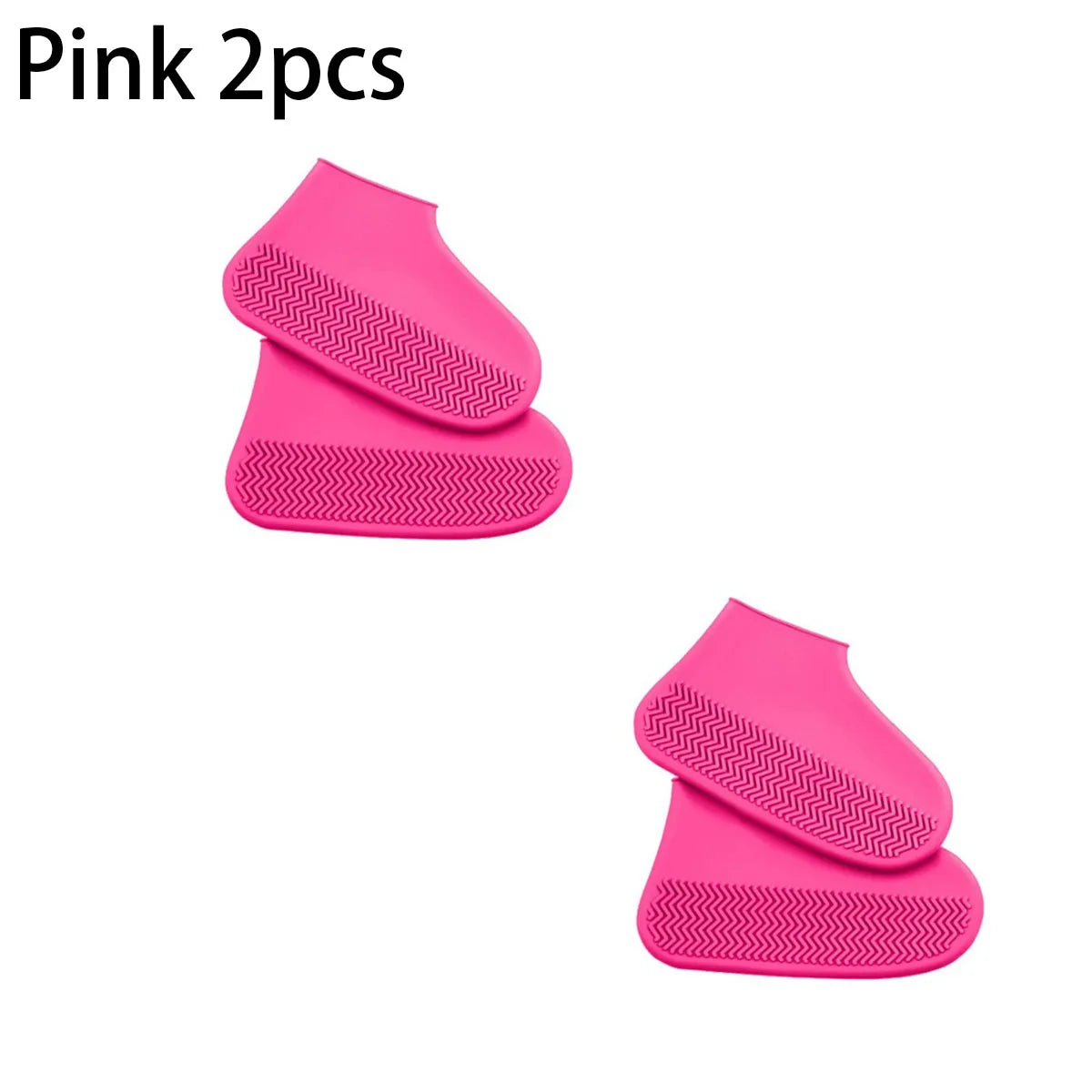Waterproof Rain Shoe Covers Silicone Non-slip Wear-resistant Outdoor Adult Children Boots Portable Elastic Reusable