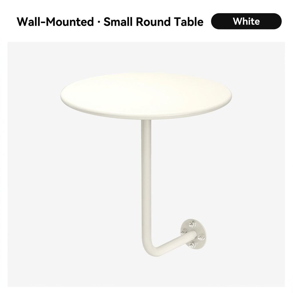 Wall-mounted Small Round Table, Wall-mounted Side Table, Dessert Shop,coffee Table, Industrial Style Wall-to-wall