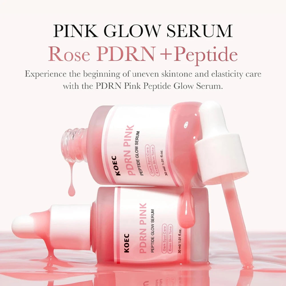 30ml PDRN Pink Peptide Serum Anti-aging Serum Hydrating Brightening Moisturizing Firming Improve Skin Tones Korean Skincare