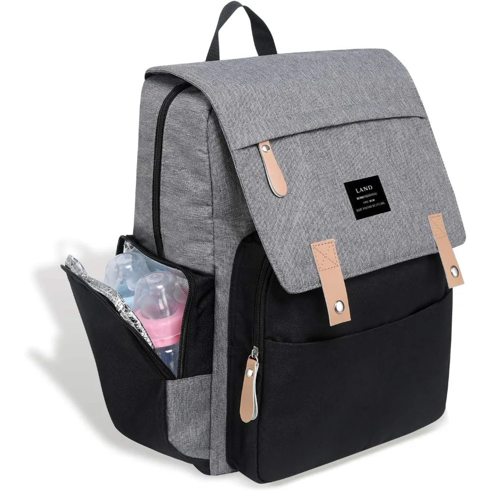 Mummy Diaper Bag Backpack Durable Maternity Baby Nappy Shoulder Bags Travel Hiking Outdoor Pack,Baby Bag for Boy Girl Toddler