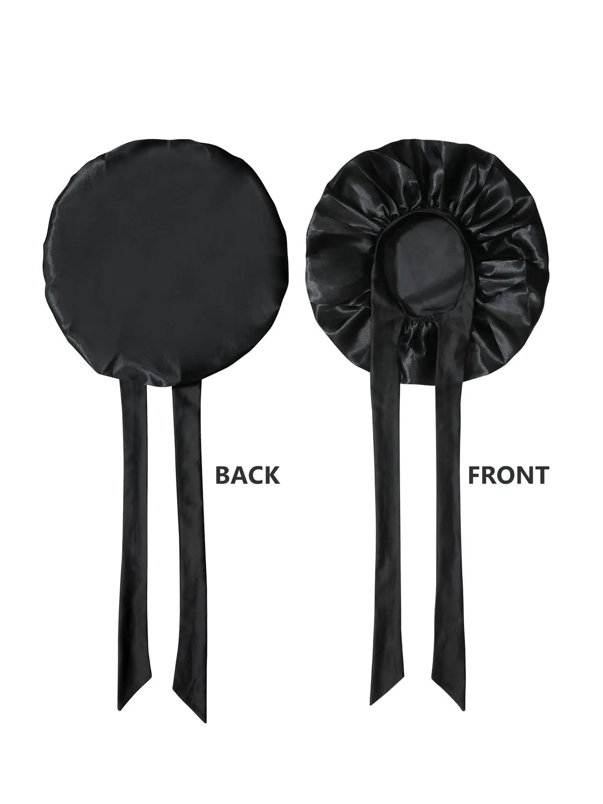 Satin Bonnet Silk Bonnet Adjustable Bonne For Sleeping Hair Bonnet With Tie Band Bonnets For Women Men