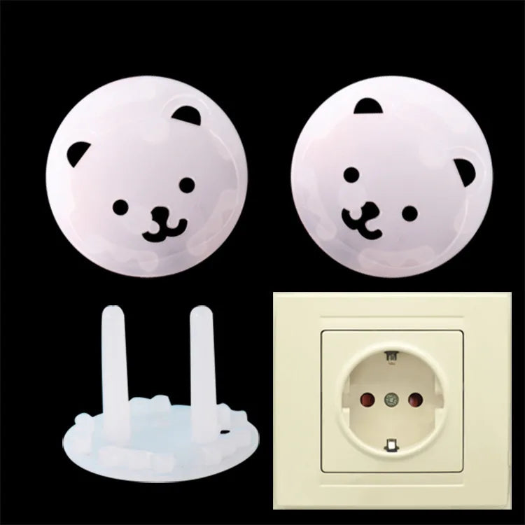 Infant and Toddler Anti Electric Shock Safety Power Socket Protection Cover Baby Protection Plug Protection Cover