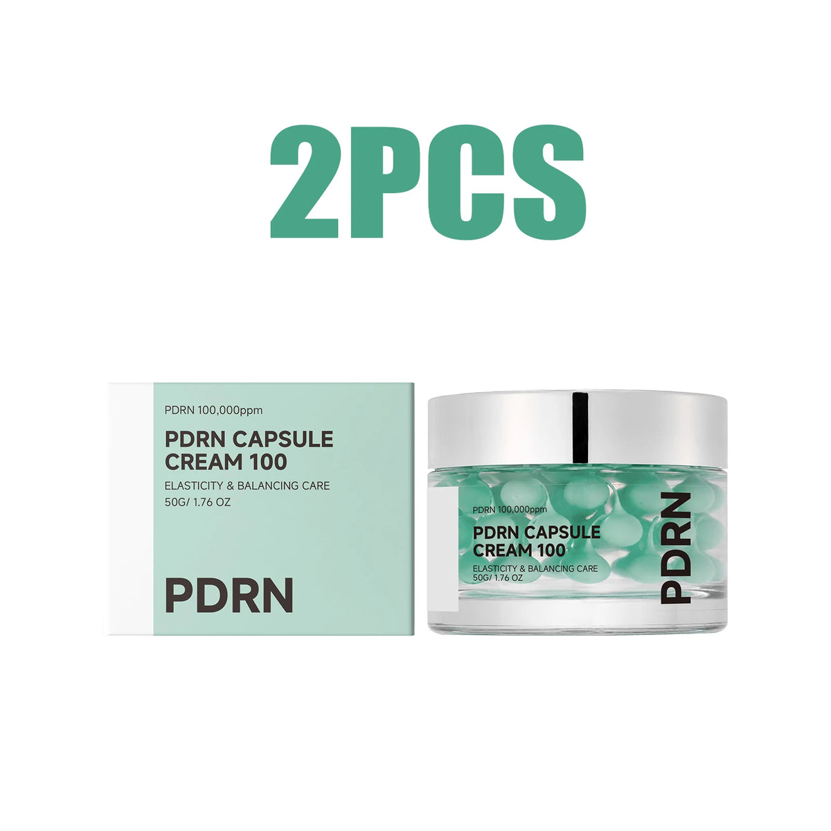 PDRN Moisturizing Capsule Cream Hydrating Skin Repair Cream Even Bright Tone Non Sticky Firming Smoothing Pore Face Skincare