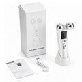 EMS Electric Face Beauty Device with Red Light Vibration 8 Modes 9 Intensities EMS Lifting Firming Tightening Facial Massager