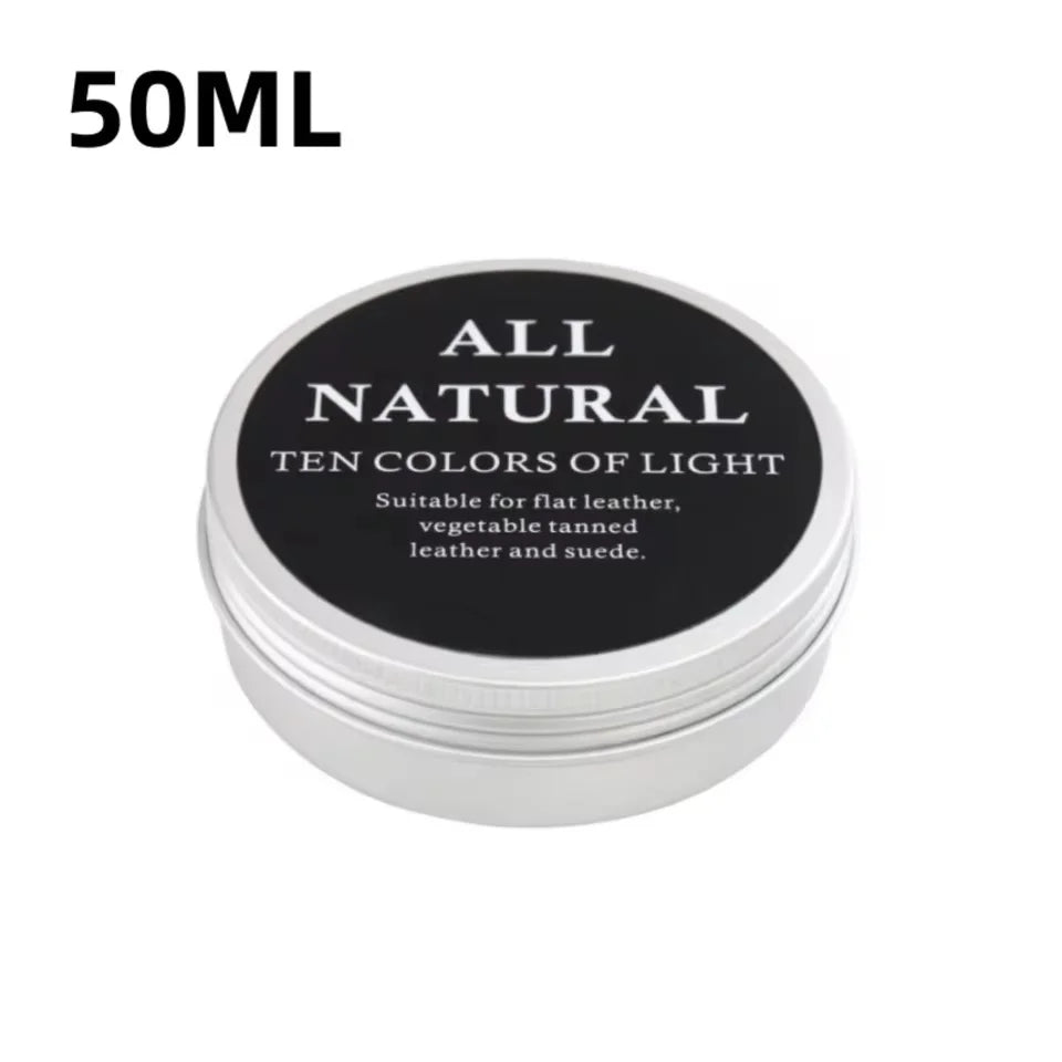 30g/50g/100g Mink Oil Cream For Leather Shoes Bags Sofa Car Seats Cream Maintenance Cream Restore craft Accessories Leather Care