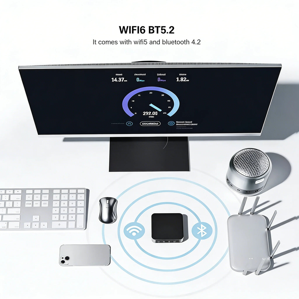 Mini PC Windows 11 Intel Core I9 10980HK 16GB RAM 1TB SSD Windows 11 WiFi Office Business