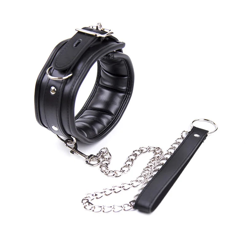 Bondage Kits Extendable Products Leather Restraint Set Handcuffs Ankle Cuffs Bdsm Toys For Couples Women 18 Adult Games