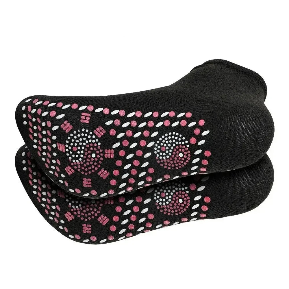 1/3/5pairs Tourmaline Self-Heating Socks Winter Warm Thermal Health Care Socks Slimming Health Short Sock Magnetic Therapy Sock