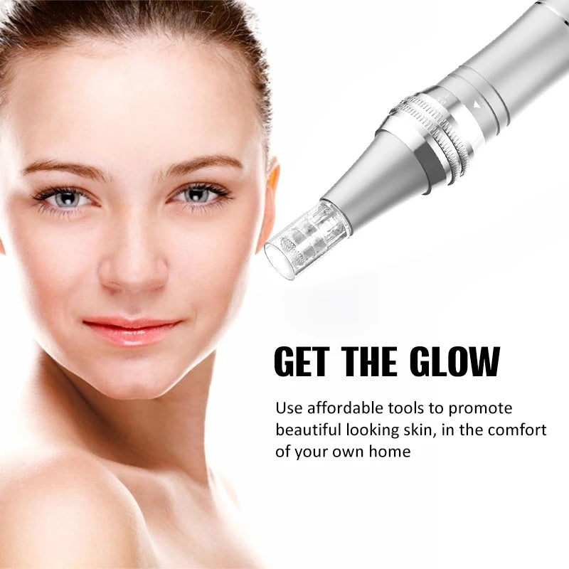 Wireless Derma Pen Electric Microneedling Professional SKincare Pen  Derma Stamp Therapy Cosmetics Equipment