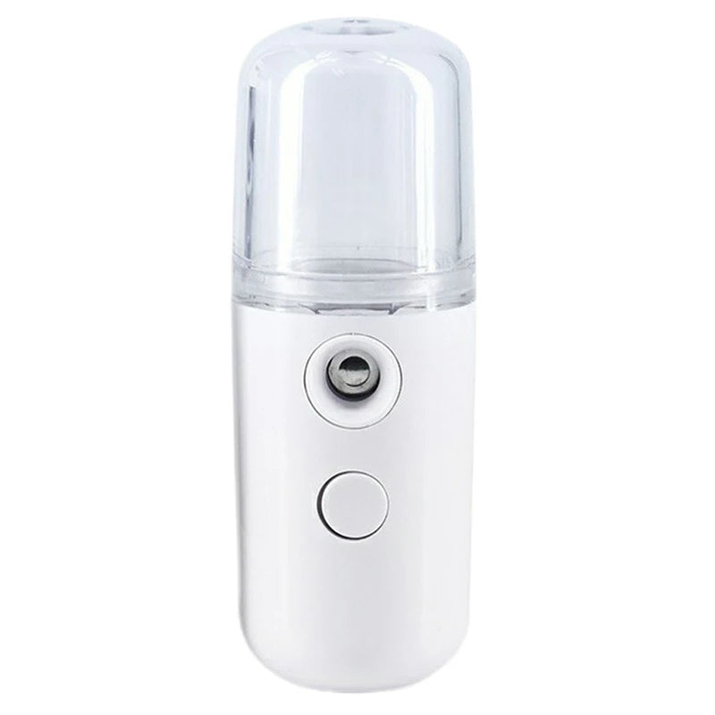 USB-Charging Mist Facial Sprayer Portable 30ml Mini Face Humidifier Beauty Skin Care Tools Nebulizer Face Moisturizing Sprayer