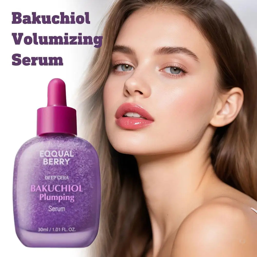 Korean EQQUALBERRY BAKUCHIOL Bakuchiol Plumping Face Care Dropper Serum Vitamin Illuminating Cream For Nourishing Moisturizing