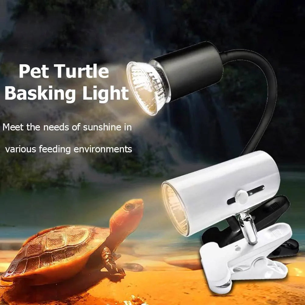 1/2/5/10PCS UVA+UVB Reptile Heat Lamp 25/50/75W Full Spectrum Basking UV Light Bulb for Snakes, Turtles, and Amphibians