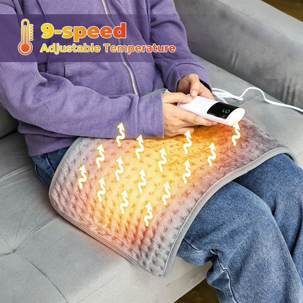 58*29CM Electric Heating Pad Heating Blanket with thermostat Hot Pad for Menstrual Cramps Waist Back Pain Relief Winter Heater