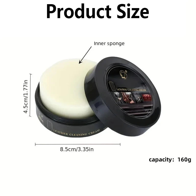 30g/50g/100g Mink Oil Cream For Leather Shoes Bags Sofa Car Seats Cream Maintenance Cream Restore craft Accessories Leather Care