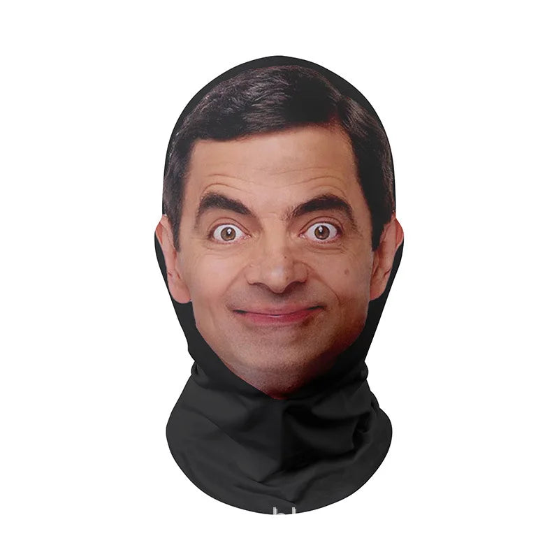 NEW Funny Face Mask Internet Celebrity Face Mask for Role Play Masquerade Costumes Dress Up Guest Gifts Halloween Balaclava