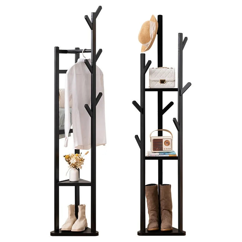 Coat Rack Floor Hanger Household Hanger Floor Rack for Hanging Clothes Bedroom Vertical Simple Rack Hanging Hanger