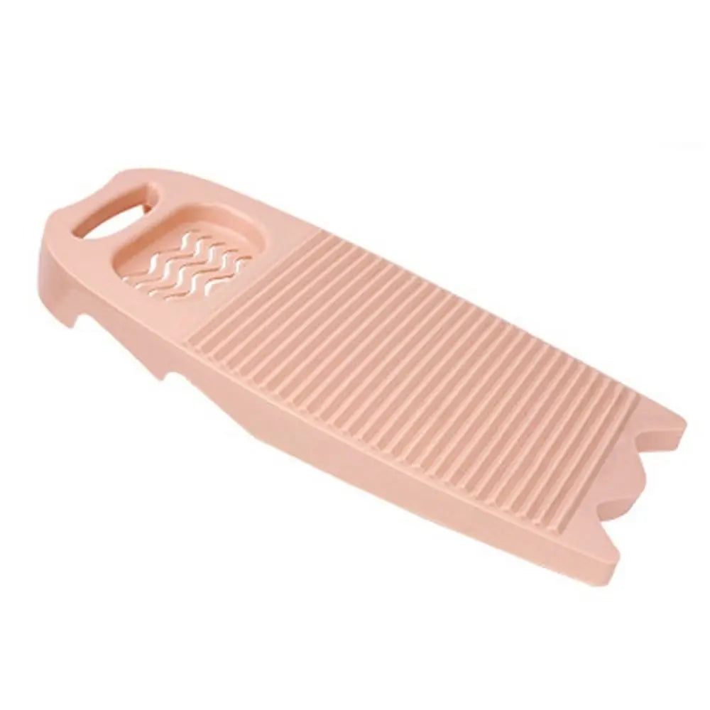 1 PCS Large Size Laundry Board Thicker Durable Plastics Washboard With Soap Trough Simple Household Washing Board