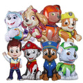 8pcs New Cartoon PAW Patrol Birthday Decoration Supplies Balloon Set with Chase Marshall Skye Foil Ball for Children's Party